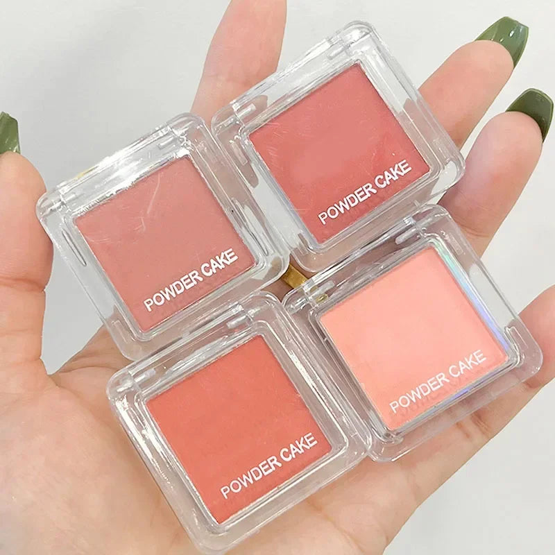 Matte Face Blusher – Natural Cheek Tint, Waterproof Contouring Powder for Women