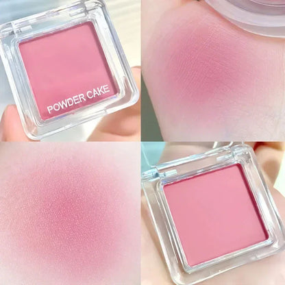 Matte Face Blusher – Natural Cheek Tint, Waterproof Contouring Powder for Women