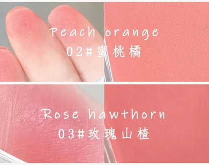 Matte Face Blusher – Natural Cheek Tint, Waterproof Contouring Powder for Women