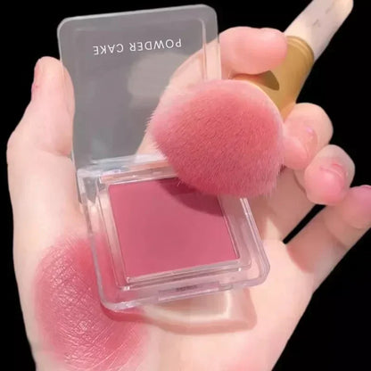 Matte Face Blusher – Natural Cheek Tint, Waterproof Contouring Powder for Women