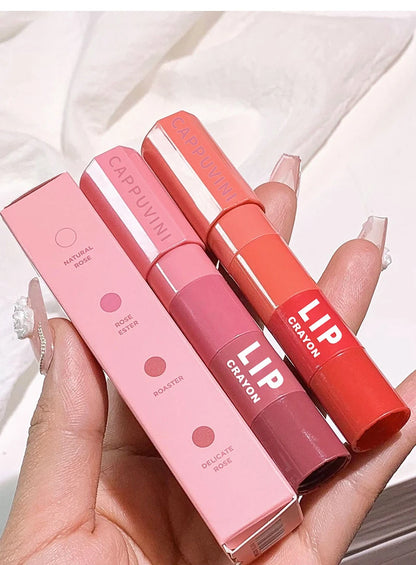 Mini Matte Lipstick Set – 4-Color Velvet Red Combo, Non-Stick Lip Gloss Kit