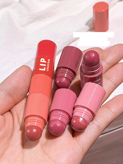 Mini Matte Lipstick Set – 4-Color Velvet Red Combo, Non-Stick Lip Gloss Kit