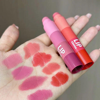 Mini Matte Lipstick Set – 4-Color Velvet Red Combo, Non-Stick Lip Gloss Kit