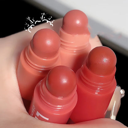 Mini Matte Lipstick Set – 4-Color Velvet Red Combo, Non-Stick Lip Gloss Kit