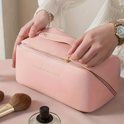 Luxury Makeup Organizer Bag – Toiletry Case, Cosmetic Storage Pouch for Travel