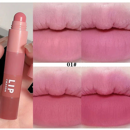Mini Matte Lipstick Set – 4-Color Velvet Red Combo, Non-Stick Lip Gloss Kit