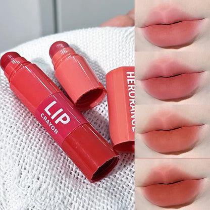 Mini Matte Lipstick Set – 4-Color Velvet Red Combo, Non-Stick Lip Gloss Kit