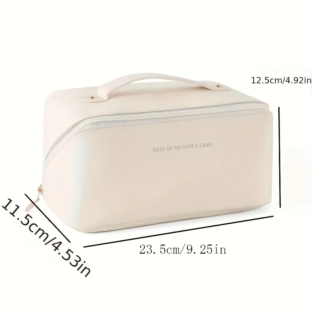 Luxury Makeup Organizer Bag – Toiletry Case, Cosmetic Storage Pouch for Travel