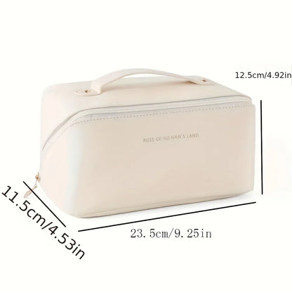 Luxury Makeup Organizer Bag – Toiletry Case, Cosmetic Storage Pouch for Travel